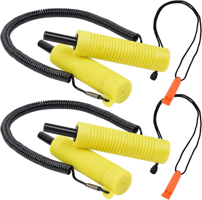 sf. Ice Picks for Ice Fishing Safety Picks Awls with Emergency Whistle with Lanyard Breaking Tools Accessories for Rescue Signaling Skating, Skiing, Sledding or Walking on Ice. - Image 1